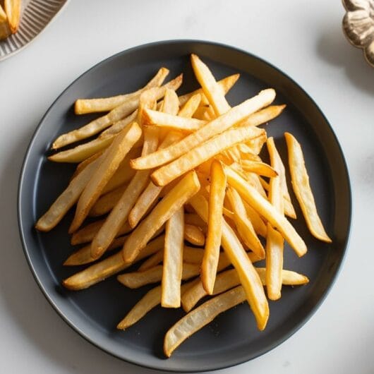 Home fries with Airfryer: crispy and light