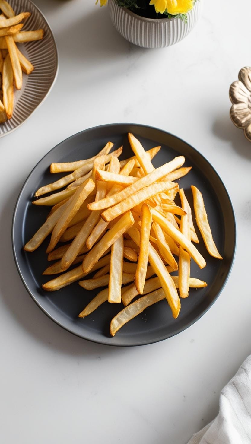 Home fries with Airfryer: crispy and light