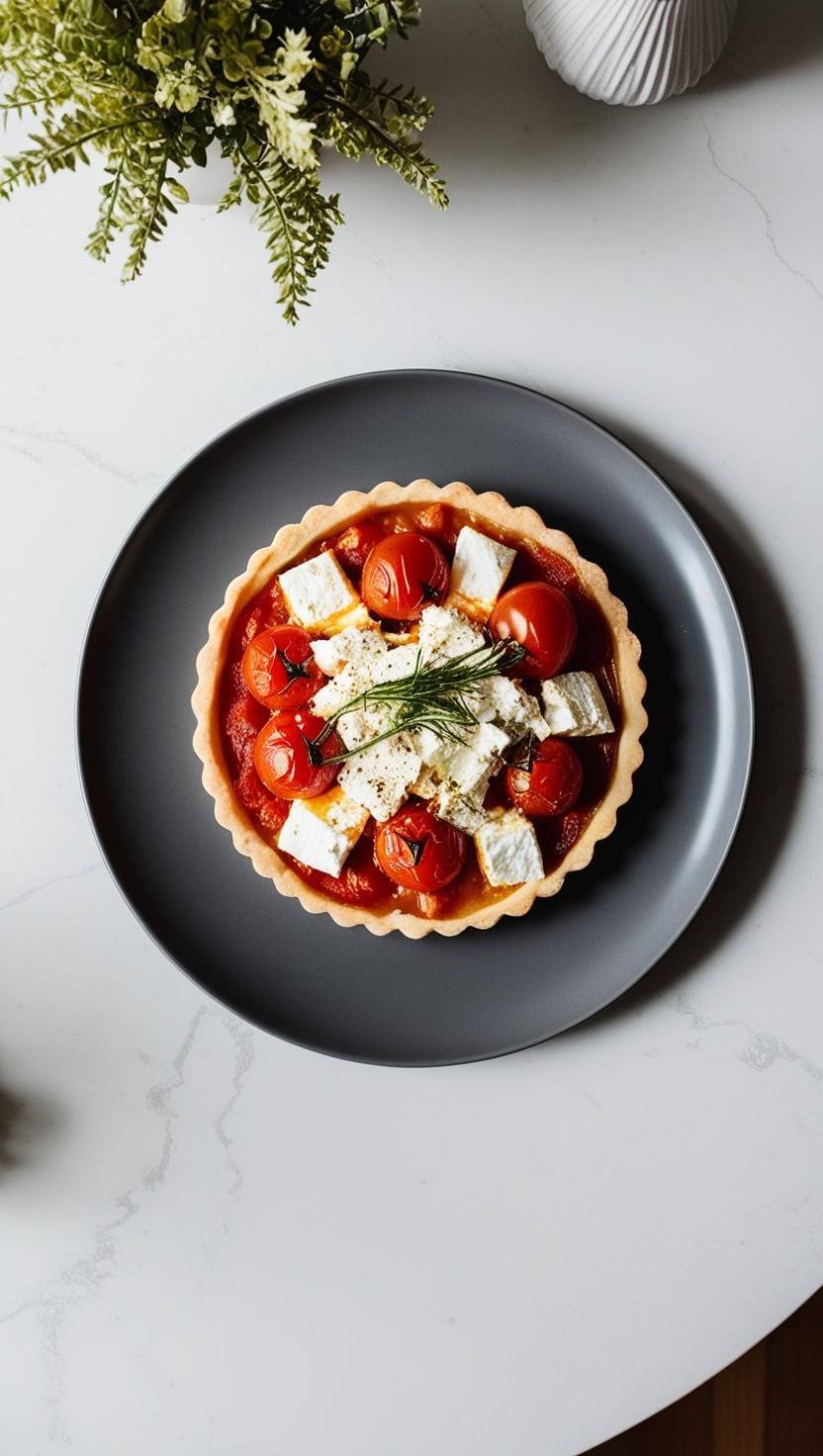 Savoury Tomato and Feta Tarte Tatin: An Original Touch for Your Meals