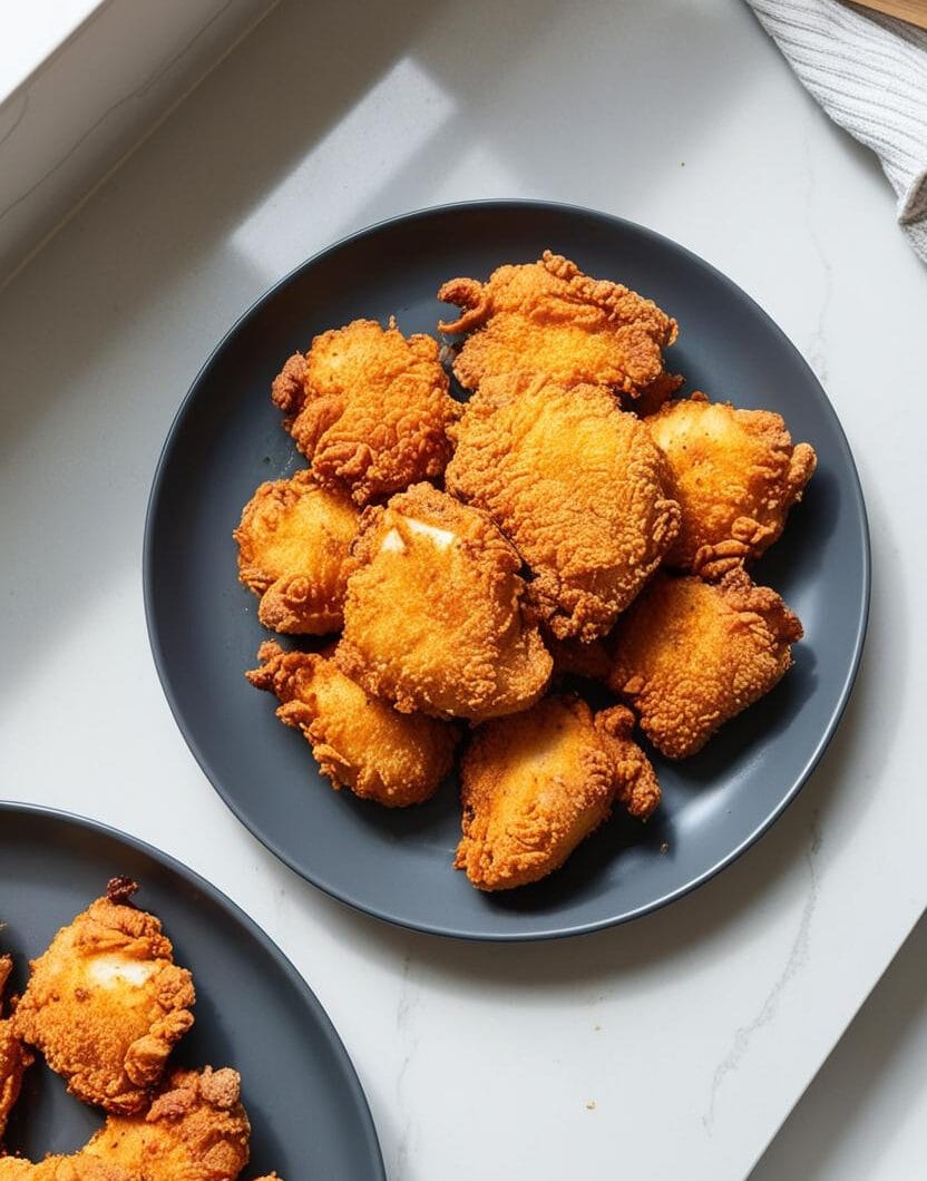 Crispy KFC-style chicken