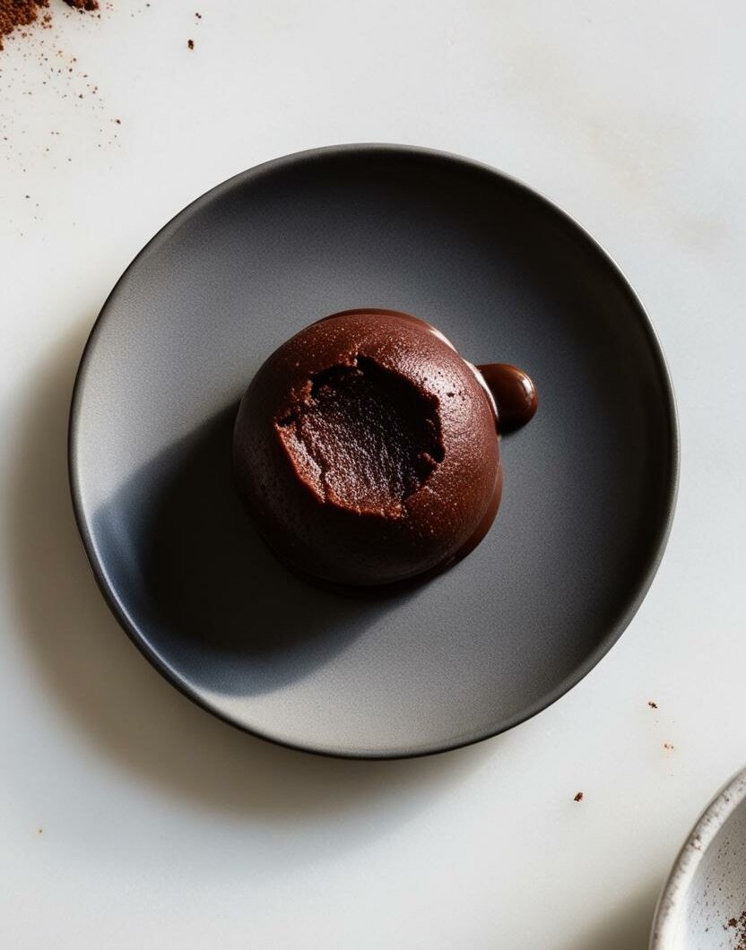 Airfryer Chocolate Fondant