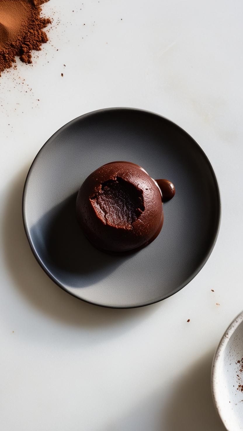 Airfryer Chocolate Fondant