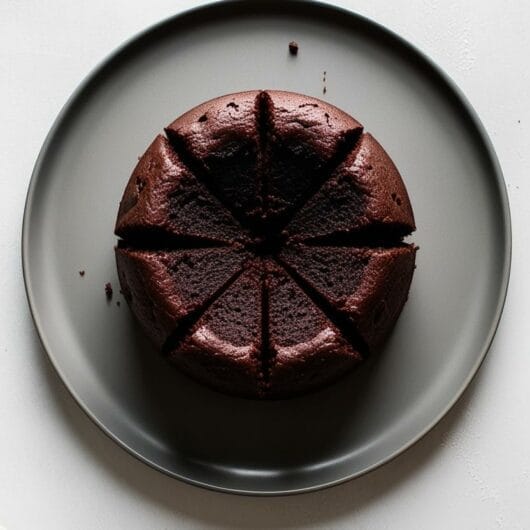 Revisited moist chocolate cake